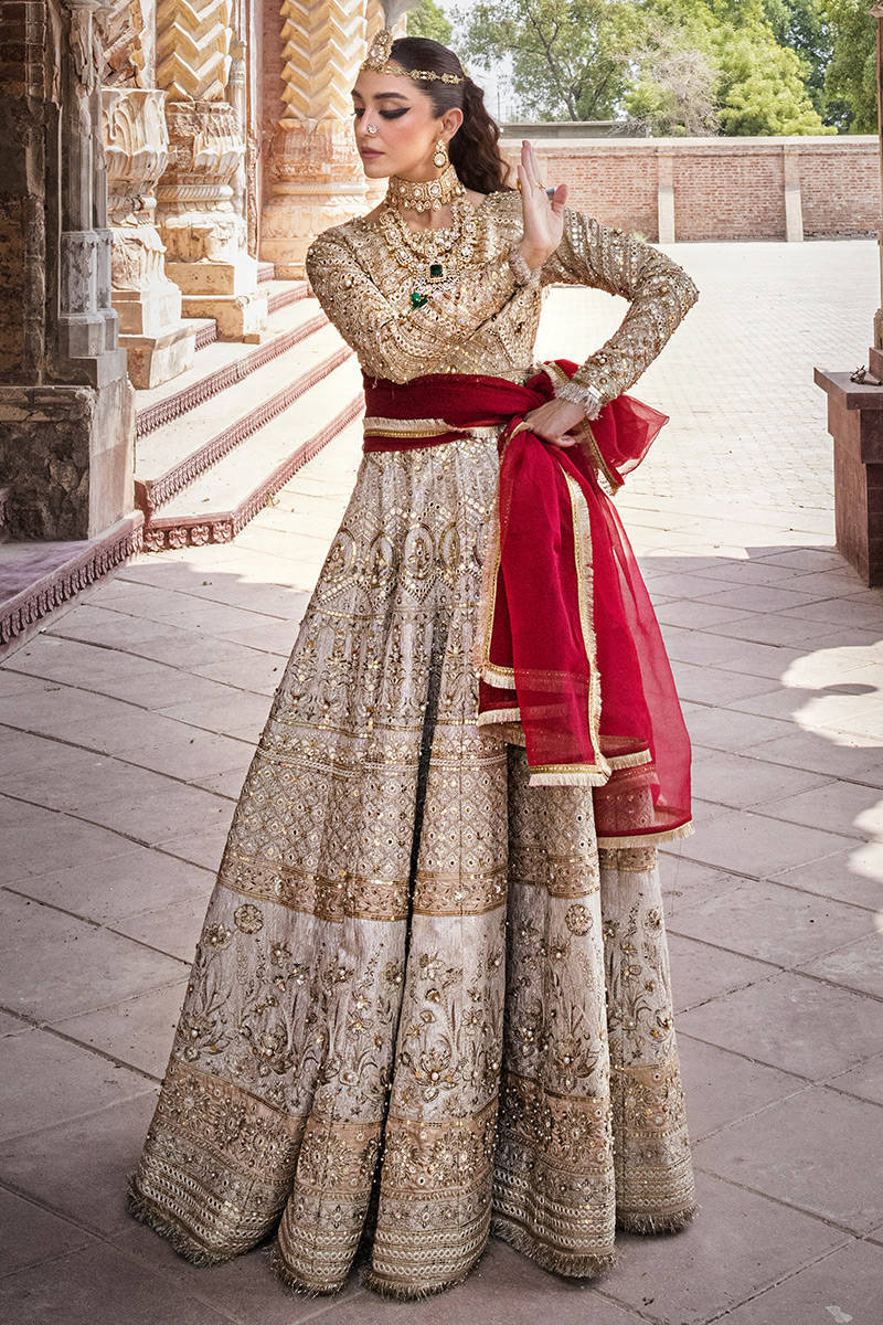 Mohsin Naveed Ranjha Zarlish Festive Unstitched 3Pc Suit ZWU-23-32
