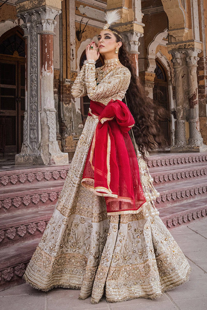 Mohsin Naveed Ranjha Zarlish Festive Unstitched 3Pc Suit ZWU-23-32