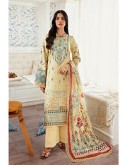 Florent Zync Daily Wear Embroidered Lawn Unstitched 3Pc Suit ZY-03A