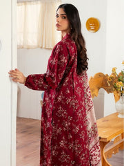 Florent Zync Daily Wear Embroidered Lawn Unstitched 3Pc Suit ZY-01A
