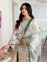 Florent Zync Daily Wear Embroidered Lawn Unstitched 3Pc Suit ZY-02A