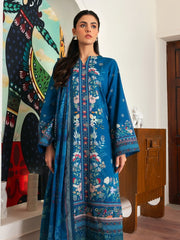 Florent Zync Daily Wear Embroidered Lawn Unstitched 3Pc Suit ZY-06B