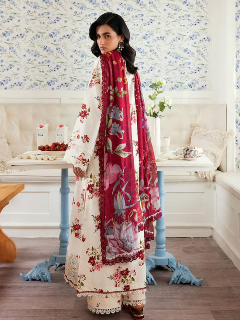Florent Zync Daily Wear Embroidered Lawn Unstitched 3Pc Suit ZY-07A