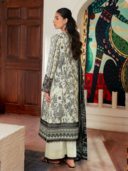 Florent Zync Daily Wear Embroidered Lawn Unstitched 3Pc Suit ZY-04A