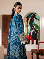 Florent Zync Daily Wear Embroidered Lawn Unstitched 3Pc Suit ZY-04B