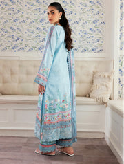 Florent Zync Daily Wear Embroidered Lawn Unstitched 3Pc Suit ZY-06A