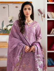 Florent Zync Daily Wear Embroidered Lawn Unstitched 3Pc Suit ZY-09