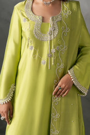 Zariya Anahira Ready to Wear Silk Organza 3Pc Suit ZB50088 ZYRA