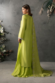 Zariya Anahira Ready to Wear Silk Organza 3Pc Suit ZB50088 ZYRA