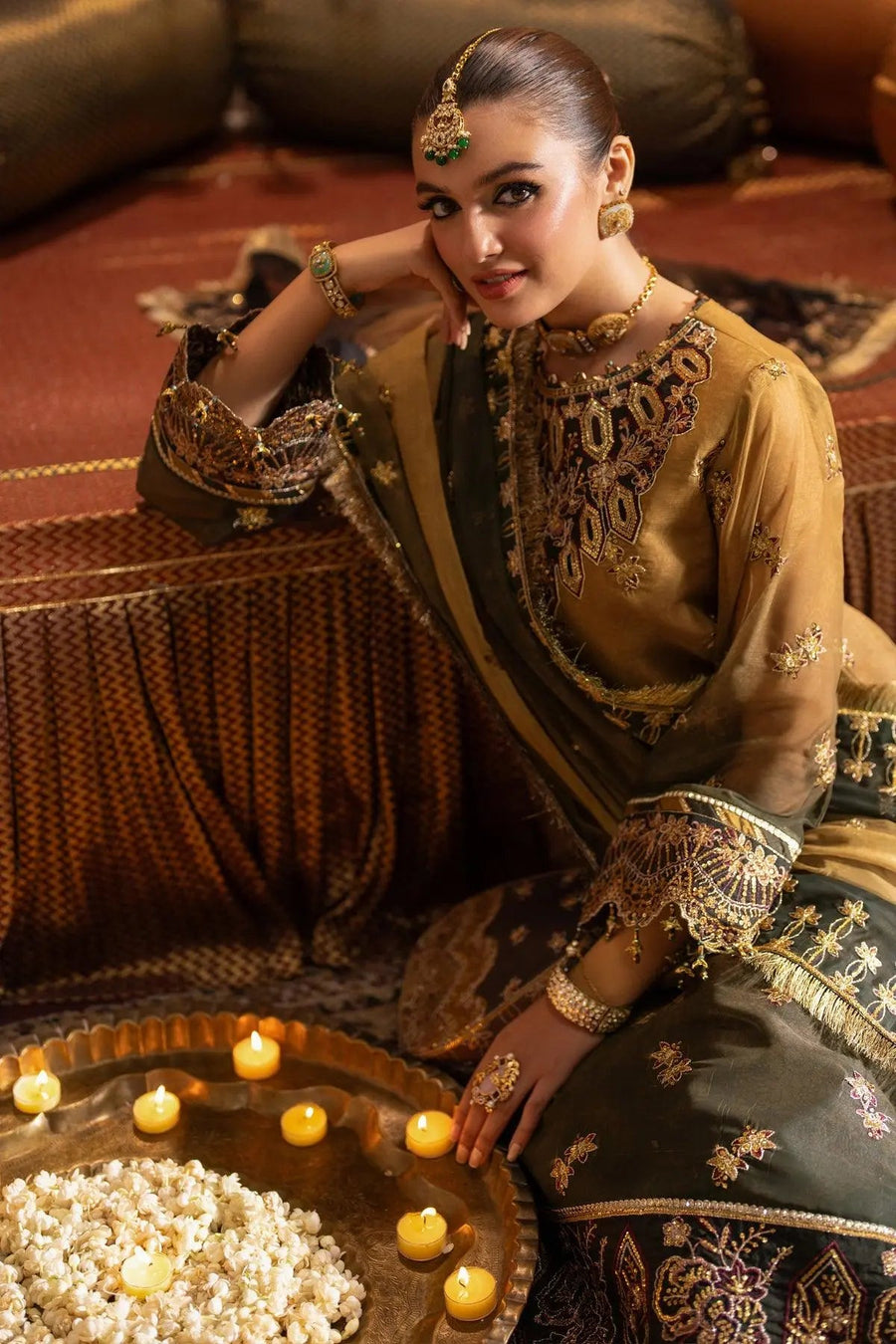 AF-JHLK-06-ZABREEN Embroidered Chiffon