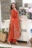Rang Rasiya Florence Festive Embroidered Lawn Unstitched 3Pc Suit - ZAHRA
