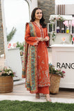Rang Rasiya Florence Festive Embroidered Lawn Unstitched 3Pc Suit - ZAHRA