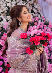 Maahi by Kanwal Malik Embroidered Organza Unstitched 3Pc Suit - ZAHRA
