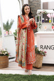 Rang Rasiya Florence Festive Embroidered Lawn Unstitched 3Pc Suit - ZAHRA