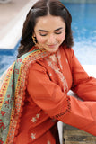 Rang Rasiya Florence Festive Embroidered Lawn Unstitched 3Pc Suit - ZAHRA