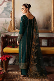 Shagna Premium Embroidered Raw Silk Unstitched 3Pc Suit S-03 Zaib