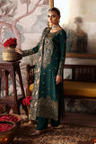 Shagna Premium Embroidered Raw Silk Unstitched 3Pc Suit S-03 Zaib