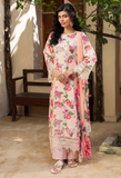 Humdum Zaiba Embroidered Karandi Unstitched 3Pc Suit D-01