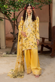 Humdum Zaiba Embroidered Karandi Unstitched 3Pc Suit D-03