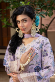 Humdum Zaiba Embroidered Karandi Unstitched 3Pc Suit D-06