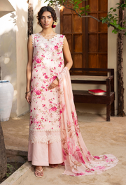 Humdum Zaiba Embroidered Karandi Unstitched 3Pc Suit D-07