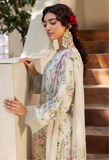 Humdum Zaiba Embroidered Karandi Unstitched 3Pc Suit D-08