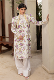 Humdum Zaiba Embroidered Karandi Unstitched 3Pc Suit D-10