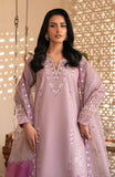 Seran Lamhay Embroidered Lawn Unstitched 3Pc Suit D-10 Zaima