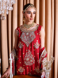 Faiza Faisal Rema Embroidered Raw Silk Unstitched 3Pc Suit - Zaina