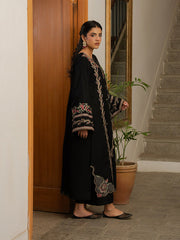 Virsa by Cinq Embroidered Karandi Unstitched 3Pc Suit - ZAR
