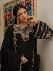 Virsa by Cinq Embroidered Karandi Unstitched 3Pc Suit - ZAR