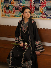 Virsa by Cinq Embroidered Karandi Unstitched 3Pc Suit - ZAR