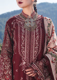 Hussain Rehar Embroidered Khaddar Unstitched 3Pc Suit - Zaran