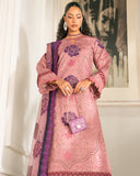 Zivah Apparel Unstitched Embroidered Luxury Lawn 3Pc Suit - Zaran