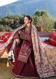 Hussain Rehar Embroidered Khaddar Unstitched 3Pc Suit - Zaran