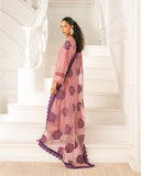 Zivah Apparel Unstitched Embroidered Luxury Lawn 3Pc Suit - Zaran