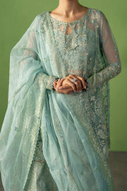 Ayzel Pehli Nazar Embroidered Organza Unstitched 3Pc Suit AZW-25-V1-04 ZARBAAF