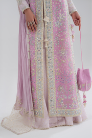Soraya Silk Edit Embroidered Silk Unstitched 3Pc Suit - Zareen
