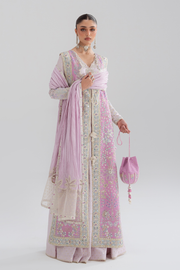 Soraya Silk Edit Embroidered Silk Unstitched 3Pc Suit - Zareen