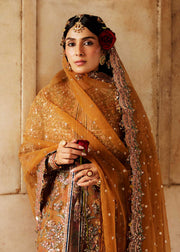 Hussain Rehar Luxury Festive Formal Organza Unstitched Dress - Zareena