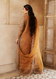 Hussain Rehar Luxury Festive Formal Organza Unstitched Dress - Zareena
