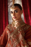 Shagna Premium Embroidered Raw Silk Unstitched 3Pc Suit S-02 Zarish