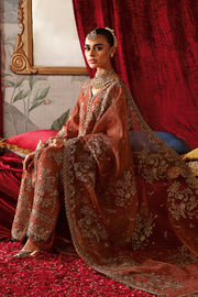 Shagna Premium Embroidered Raw Silk Unstitched 3Pc Suit S-02 Zarish