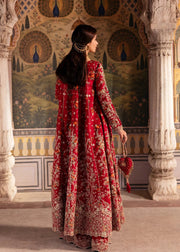 Maahi by Kanwal Malik Embroidered Raw Silk Unstitched 3Pc Suit - ZARMINAY