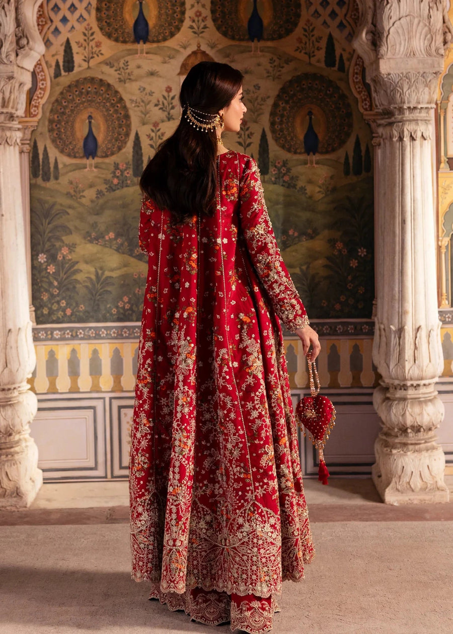 Maahi by Kanwal Malik Embroidered Raw Silk Unstitched 3Pc Suit - ZARMINAY