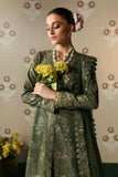 Afrozeh Divani Embroidered Raw Silk Unstitched 3Pc Suit AS-V3-24-05 Zeba