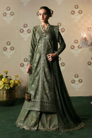Afrozeh Divani Embroidered Raw Silk Unstitched 3Pc Suit AS-V3-24-05 Zeba