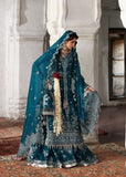 Hussain Rehar Massarat Embroidered Organza Unstitched 3Pc Suit - Zebunisa