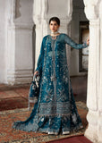 Hussain Rehar Massarat Embroidered Organza Unstitched 3Pc Suit - Zebunisa