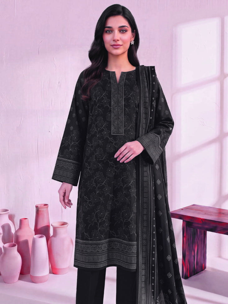 Zeenia Marina Vol-02 Digital Printed Linen Unstitched 3Pc Suit DS-01